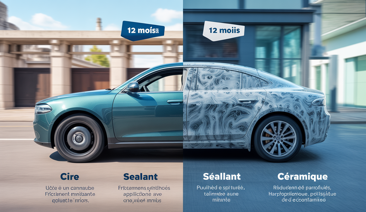 Budget et protection carrosserie : cire, sealant ou traitement céramique ?