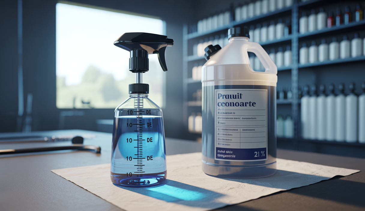 Calcul de dilution des produits concentrés en detailing : méthode et enjeux