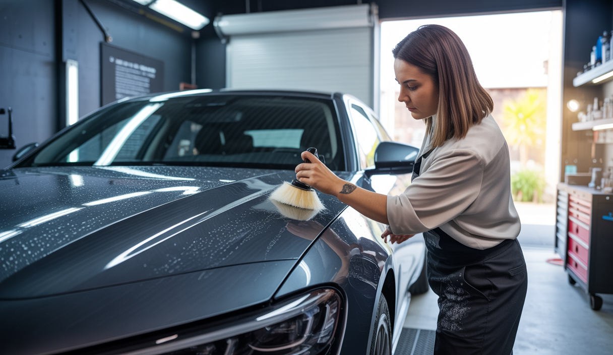 Détailing sur voiture neuve : durée, efficacité et entretien