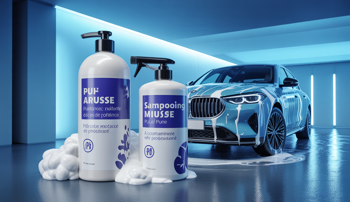 Mousse active vs shampooing auto en detailing : séquençage optimal pour véhicules traités céramique et PPF