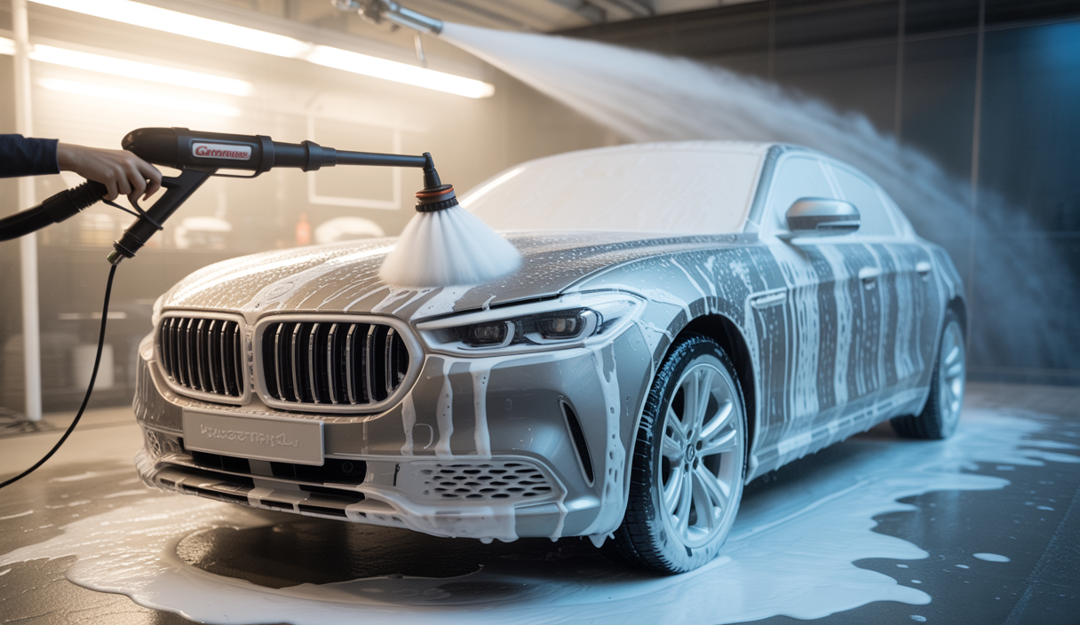 Lance à mousse : un indispensable du detailing maison efficace